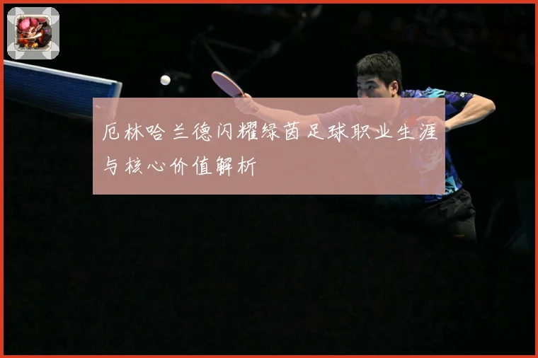 厄林哈兰德闪耀绿茵足球职业生涯与核心价值解析